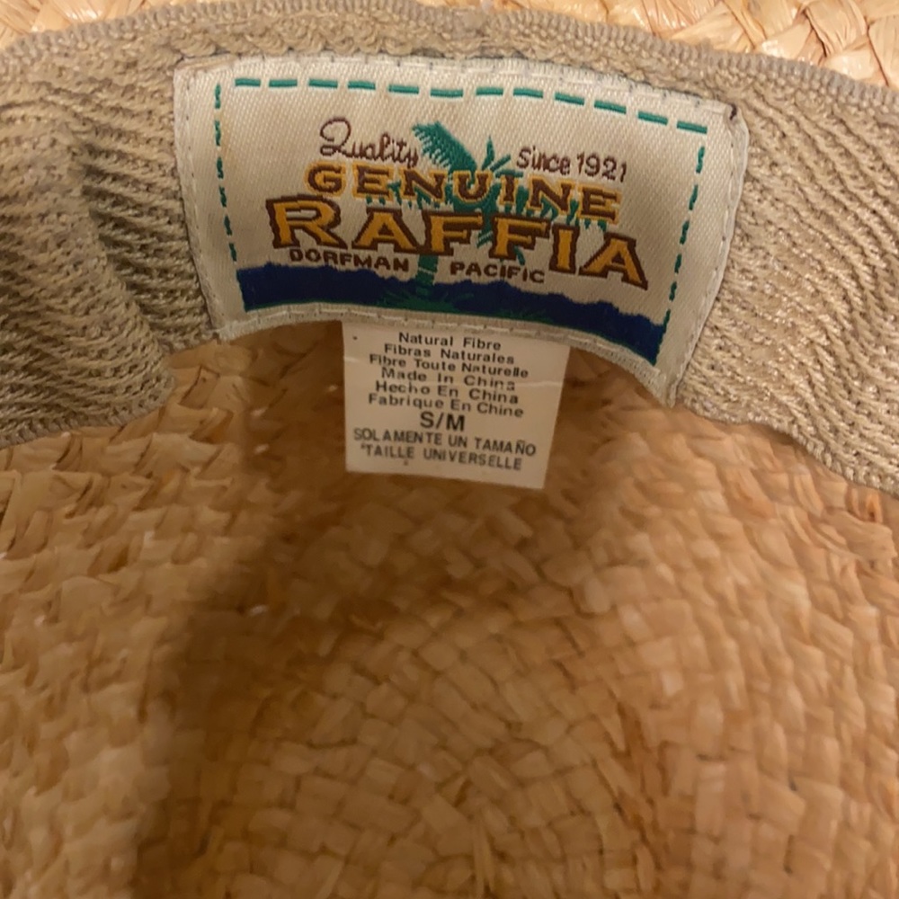 Genuine Raffia Hat - Picture 4 of 4
